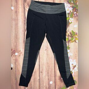 Lane Bryant Livi Black and Gray Leggings